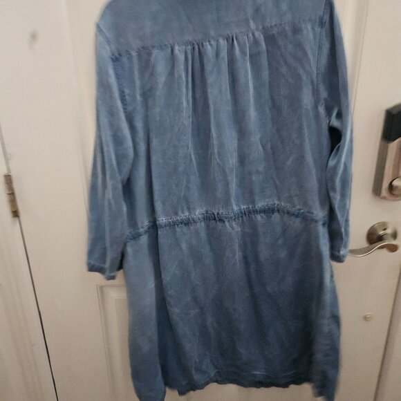 Chambray Women's Dress - Picture 8 of 8